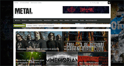 Desktop Screenshot of metallivecolombia.com