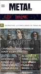 Mobile Screenshot of metallivecolombia.com